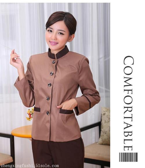 上海保洁服定制定做厂家批发女酒店宾馆保洁服